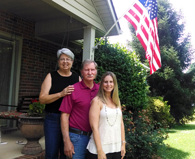 Wayne Smith and family of Stump Grinders Tree Service, Inc., Mooresville, NC.